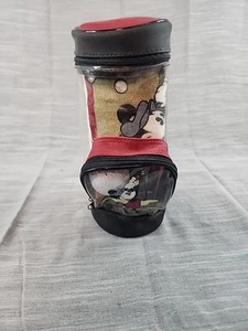 Disney Mickey Mouse Golf Towel, Tees, Ball, Divot Tool In Mini Golf Bag w/ Clip - Picture 1 of 6