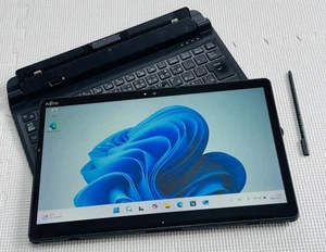Fujitsu Q738/SB Arrows Tab Core i5-8350U RAM 8GB SSD128GB 13.3in Win 11 Pro - Picture 1 of 8
