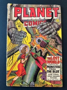 Planet Comics #64 - The first true Science Fiction Com (Fiction House, 1950) VG- - Bild 1 von 3