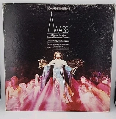 Leonard Bernstein Mass Columbia Masterworks M2 31008 Vinyl 2x LP Box Set - Image 1 of 4
