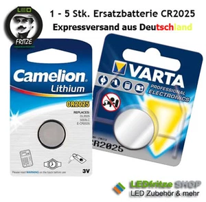 1 - 5 Stk. LED Controller Dimmer Batterien CR2025 CR2016 CR2032 Batterie Halter  - Bild 1 von 22