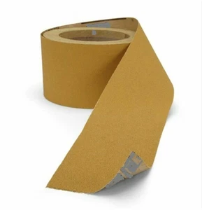 1m Gold Adhesive Self-Adhesive Sanding Paper Sandpaper for Guitar Bass Repair - Picture 1 of 2