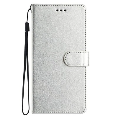 Silk PU Leather Flip Wallet Phone Case for Huawei Honor 90 70 50 10 X7 X8 Nova 9 - Image 1 of 4
