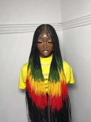 Braided Wigs(knotless Braids Full Lace) - Image 1 of 3