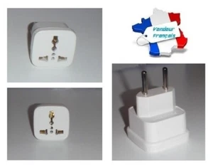 Adapter Universal Englisch UK/US / Statt Für Steck- Strom Französisch - Bild 1 von 12