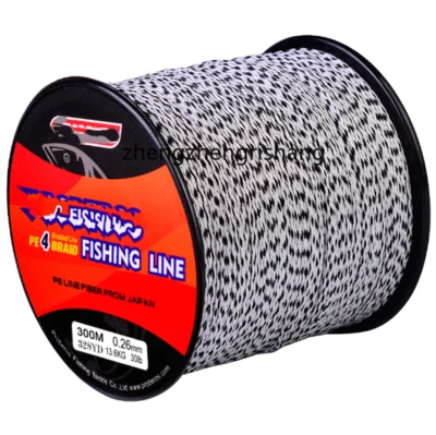 Línea de pesca invisible de nailon multifilamento 4 hilos 400M 6-100 lb Foto 1 de 4