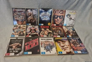 Bulk Lot Of Wrestling DVDs - WWE - Cena, The Rock, Wrestle Mania 25th - 09/10 R4 - Picture 1 of 9