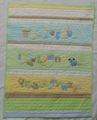 Just One You Carters ABC Animal Bebé Edredón Manta 32X42 pulgadas Foto 1 de 4