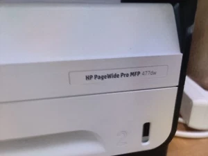 HP PageWide 377dw-MFP Tintenstrahl-Multifunktionsdrucker - Schwarz/Weiß... - Bild 1 von 2