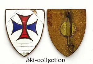 RARE Insigne de l'Ordre des Trinitaires. France, vers 1930. Email, Chobillon - Foto 1 di 1