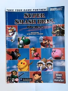 SSBM Super Smash Bros. Melee (Gamecube) 2001 BradyGames Strategy Guide - Picture 1 of 5