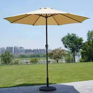 Umbrella Replacement Canopy UV Protection Outdoor Garden Patio Backyard Parasol - Picture 1 of 16