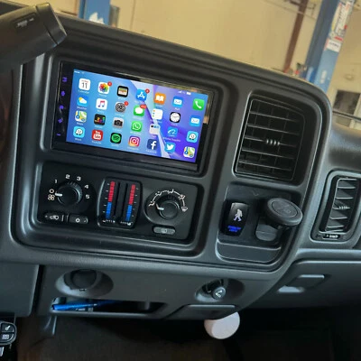 CarPlay For 2007 GMC Sierra 1500 2500 3500 Classic Car Radio Stereo Android 14 - Imagem 1 de 4