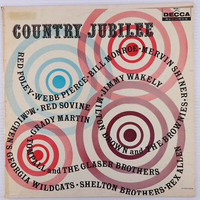 Various – Country Jubilee - 1962 Country Compilation Mono LP Decca Rec. DL 4172 Foto 1 de 4