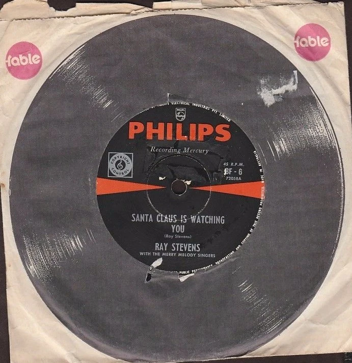 Ray Stevens Santa Claus Is Watching You / Loved And Lost - 7" single 45rpm - Image 1 of 1
