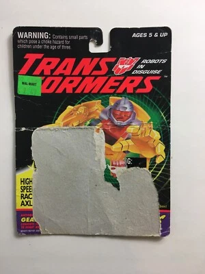 Tarjeta Transformers Go-Bots Autobot Gearhead 1994 Hasbro Foto 1 de 4