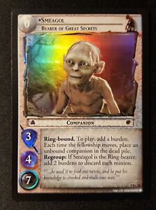 Smeagol Bearer Of Great Secrets Foil 9R+30 Reflections Lord of the Rings TCG