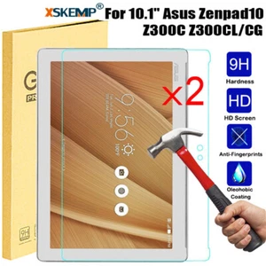 2Pcs ASUS Fonepad 7 8 Zenpad C 10 Z8S TabletTempered Glass Screen Protector Film - Picture 1 of 19