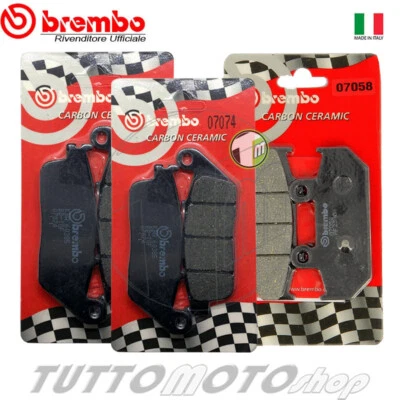 Pastiglie SUZUKI AN Burgman 650 2011 2012 2013 2014 / AN650 Kit Ant Post BREMBO - Immagine 1 di 4
