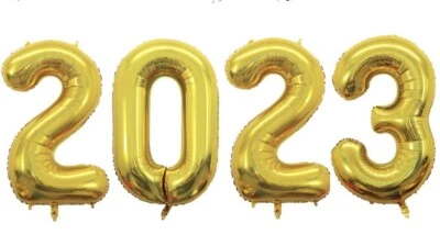 40in Number 2025 Foil Balloon Kit Holiday Party Decorations Gold/Silver/Rose G - Image 1 of 3