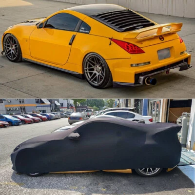 Cubierta de coche elástica a prueba de polvo personalizada para Nissan 350Z NISMO 03-09 Foto 1 de 4