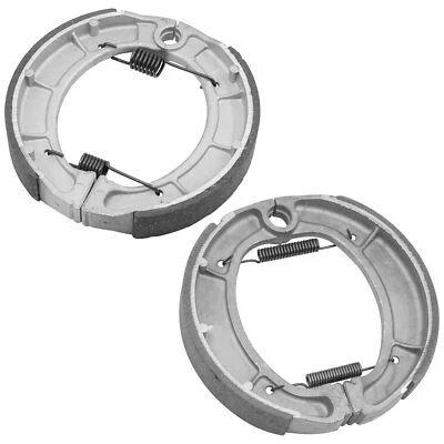 Front & Rear Brake Shoes for Yamaha DT250 Dt400 1975 1976 1977 1978 1979 - Imagen 1 de 4