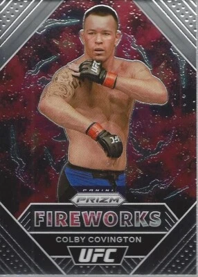Colby Covington - 2021 Panini Prizm Fireworks Card #6 - Image 1 of 2