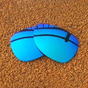 Polarisierte Gläser Ersatz für - Oakley Felon Anti-Kratzer - Eisblau verspiegelt - Bild 1 von 5
