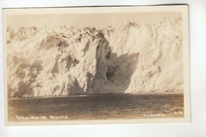 Adams Real Photo Postcard Tacu Glacier Alaska AK - Picture 1 of 1