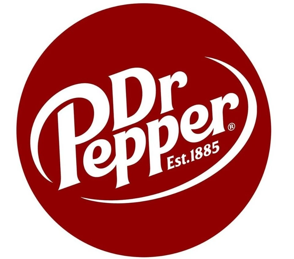 Dr Pepper sticker logo soda weatherproof bumper vinyl decal