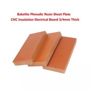 Hoja de resina fenólica de baquelita placa eléctrica de aislamiento CNC 3/4 mm de espesor - Imagen 1 de 11