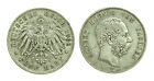 pcc1477_2) GERMANY 5 Mark Reichsmark Albert König von Sachsen 1902 "E" 