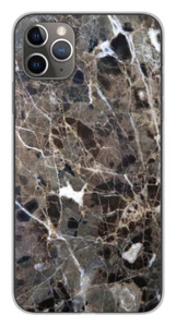 Coque en silicone imprimée compatible Apple iPhone 11 Pro Max Marbre - Picture 1 of 3