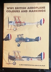 WWI British Aeroplane Colours & MARKINGS WINDSOCK FABRIC SPECIAL #2 RARE OOP - Picture 1 of 10