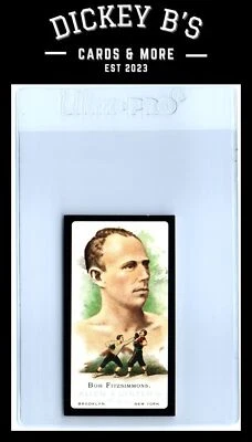 2006 Topps Allen & Ginter Mini Black Border #346 Bob Fitzsimmons - Image 1 of 2