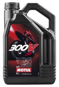 MOTUL 300v 4t Competition Synthetic Oil 15w50 4 Liter 104129 - Picture 1 of 1