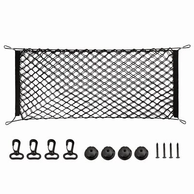 Red de carga estilo sobre maletero trasero SMALLFATW para Ford Mustang 1990-2023 Foto 1 de 3