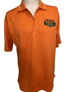 Jason Taylor JTX 2004-2013 Callaway Men's Golf Shirt Orange Sz Medium - Picture 1 of 6