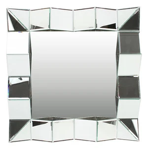 Contemporary Square Mirror 60 cm x 60 cm 3D Effect - Picture 1 of 8