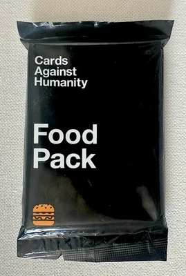 JOGO DE CARTAS PARA ADULTOS CARDS AGAINST HUMANITY FOOD PACK - Imagem 1 de 2
