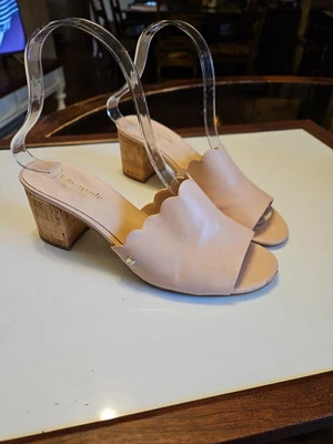 Zapatos sin cordones Kate Spade de cuero rosa claro talla 6,5 medianos Foto 1 de 4