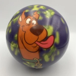 Scooby-Doo Bowling Ball 8lb 8.9 Ounces Viz-a-ball Cartoon Network VTG Purple - Picture 1 of 7