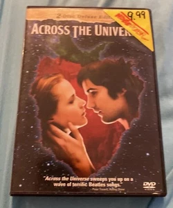 Across the Universe DVD MOVIE 2 Disc Set Evan Rachel Wood , Jim Sturgess - Picture 1 of 4