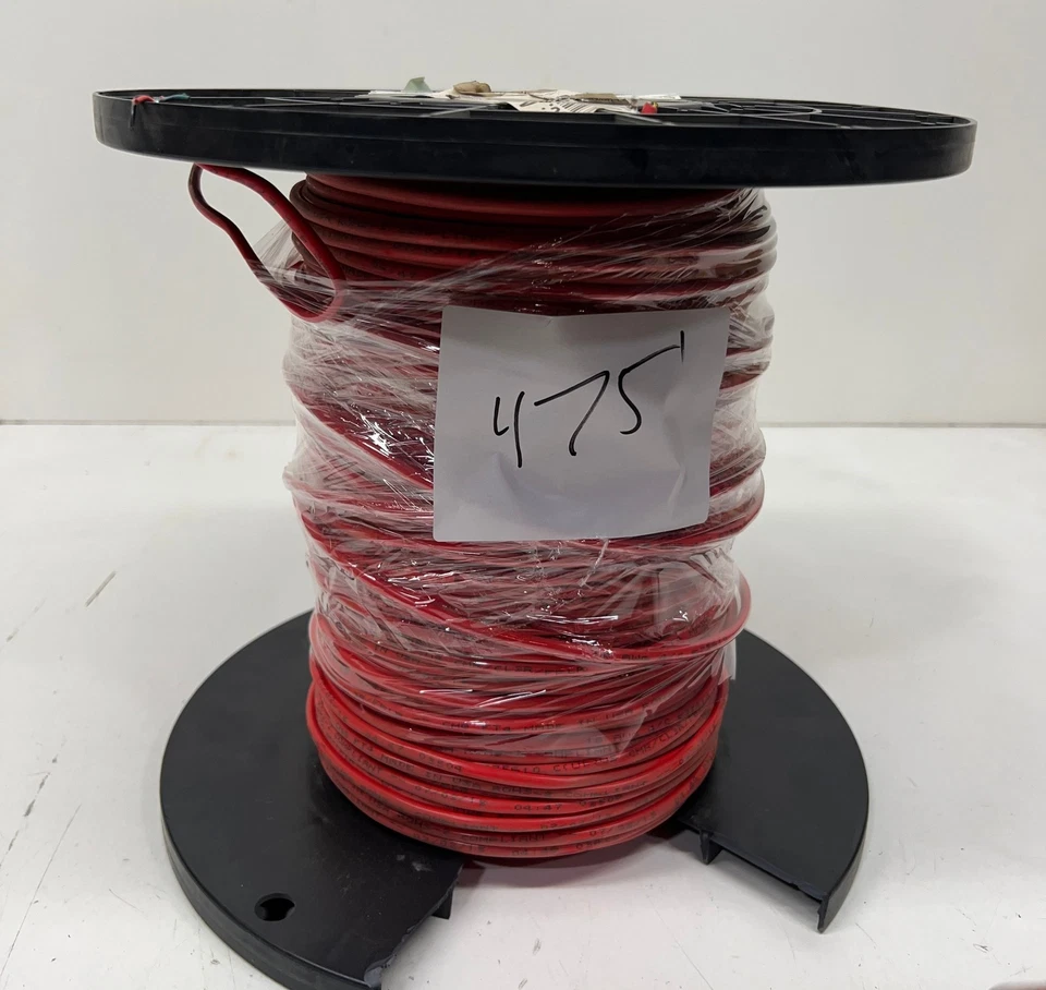 Southwire 475 Ft 18/4 Red Solid CU Unshielded FPLR Alarm Cable - Image 1 of 1