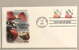 SPOONBILL COASTAL BIRDS 2015 ARTCRAFT CACHET FDC UNADDR - Bild 1 von 1