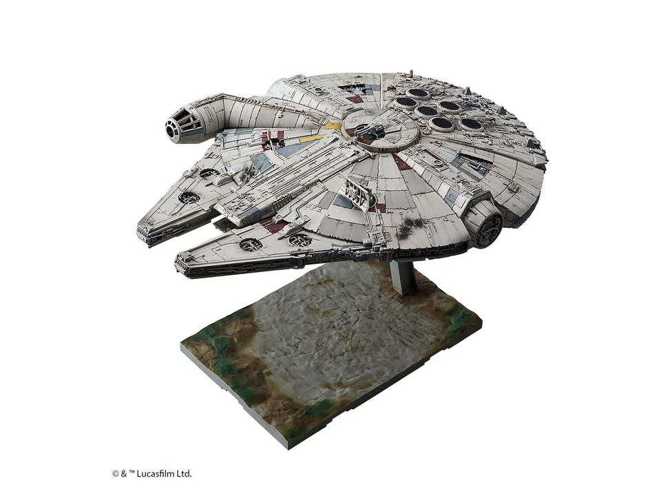 REVELL 01211 MILLENIUM FALCON (COOP. BANDAI) KIT MODELLO STAR WARS DI BANDAI 1 - Immagine 1 di 1
