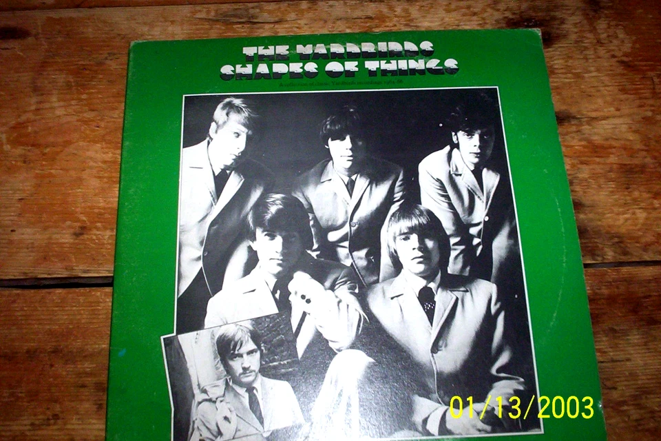 THE YARDBIRDS Shapes Of Things 1977 Bomb CANADA 2 LP w/ CLAPTON, BECK, PAGE NM- - Image 1 of 1