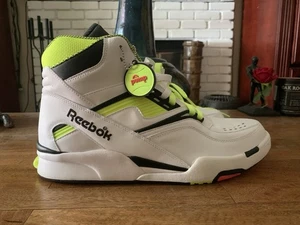Pompa uomo taglia 13 2012 reebok zona crepuscolare bianco giallo fluo nero - Foto 1 di 21