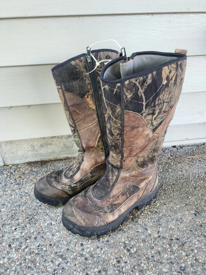 Irish Setter By Red Wing Camo Snake Guard Boots Side Zip Mens Size 10.5  13206 - Image 1 of 4