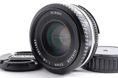 Nikon AI-S NIKKOR 50mm F1.8 MF Standard Pancake Lens F Mount NEAR MINT+ Japan - Image 1 of 4